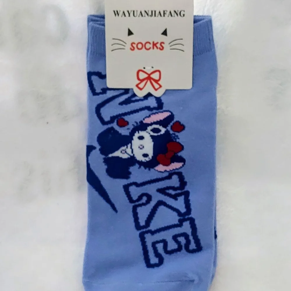 Hello Kitty and Friends Nike ankle Socks (5 pairs) Multi-color Women size 7-9.5